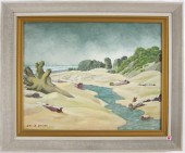 ARTHUR A. SELANDER OIL ON CANV