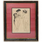 ARTHUR B. DAVIES "GREEK ROBES"