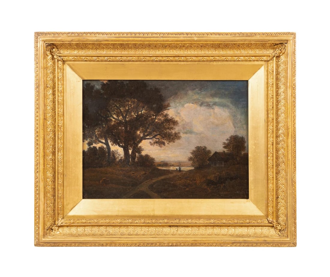 ARTHUR BLASCHNIK, COTTAGE LANDSCAPE