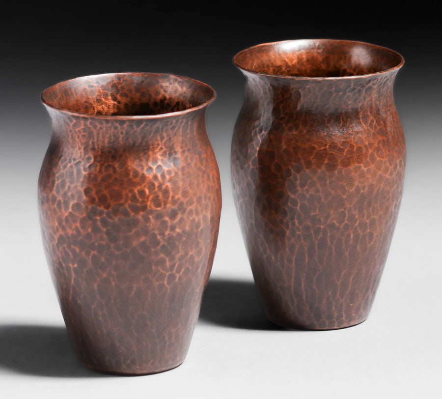 ARTHUR COLE - AVON COPPERSMITH PAIR