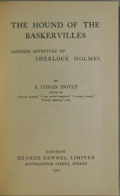 ARTHUR CONAN DOYLE'S 'THE HOUN