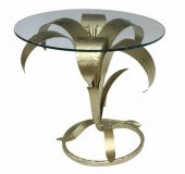 ARTHUR COURT STYLE GLASS-TOP L