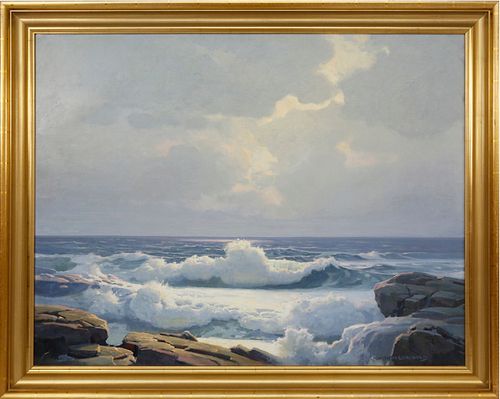 ARTHUR F. MAYNARD OIL ON CANVAS