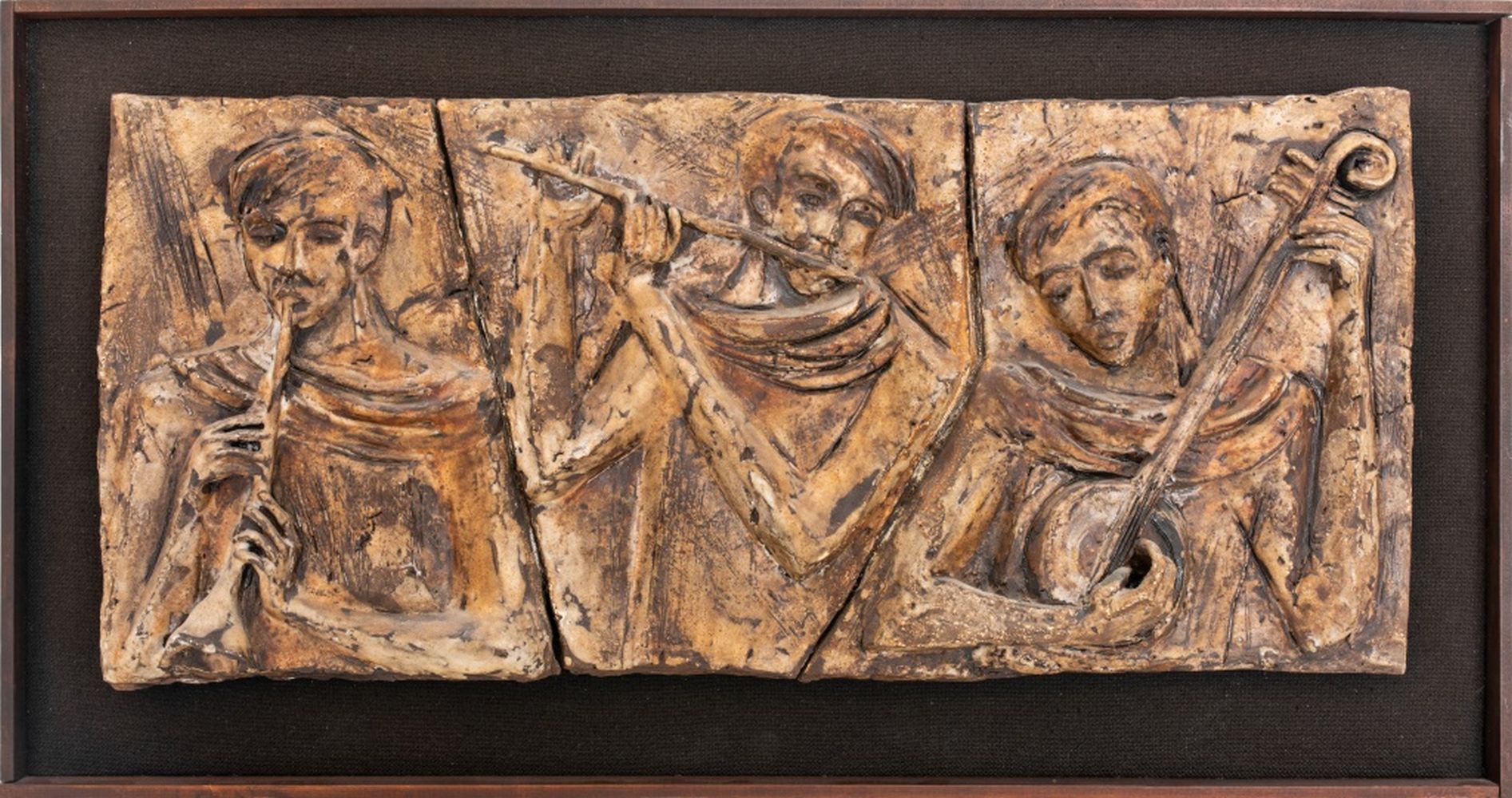 ARTHUR GETZ 'MUSICIANS' CERAMIC
