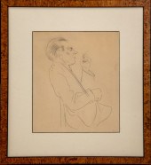 ARTHUR GETZ STYLE "MAN SMOKING
