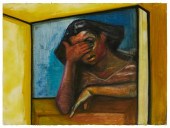 ARTHUR GONZALES, (B. 1954), "T