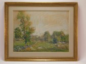 ARTHUR GOODWIN PASTEL LANDSCAP