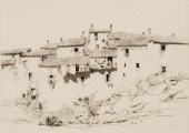 ARTHUR HALL (1889-1981) PENCIL