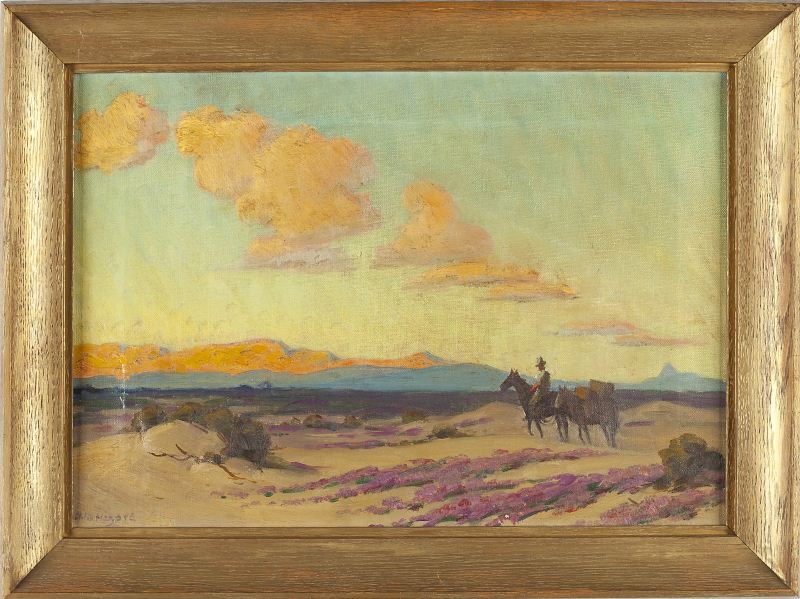 Arthur Hazard (CA 1872-1930) Desert