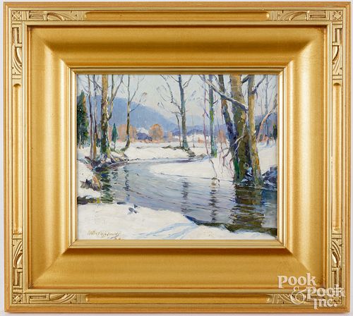 ARTHUR JAMES EMERY POWELL, OIL ON