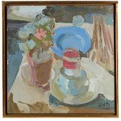 ARTHUR KIMMEL GETZ, OIL ON CAN