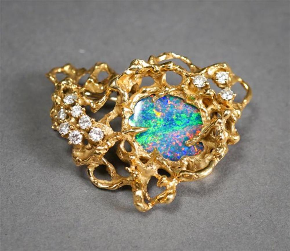 ARTHUR KING 18-KARAT YELLOW-GOLD,