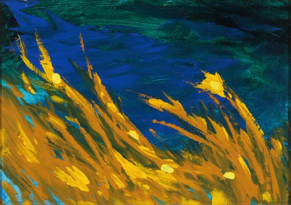 ARTHUR KRAFT (1922-1977) ACRYLIC ON