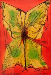 ARTHUR KRAFT WATERCOLOR, 'CLEM