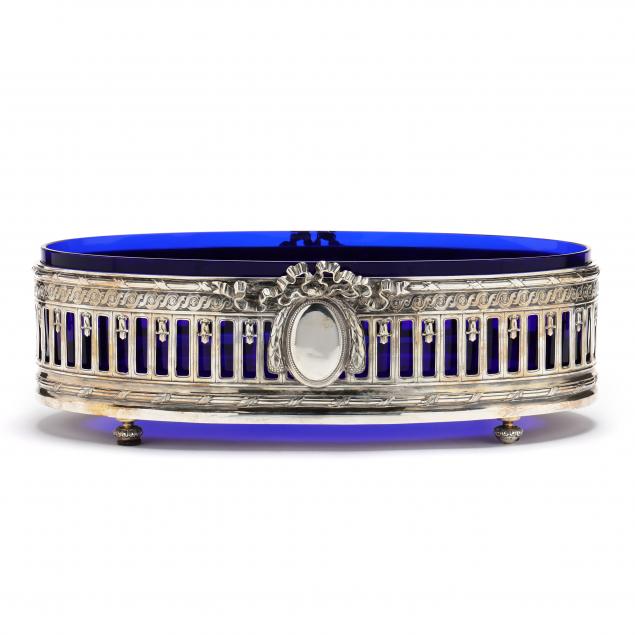 ARTHUR KRUPP SILVERPLATE AND COBALT