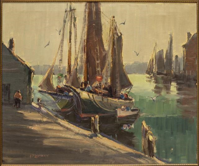 ARTHUR LOYSEN (D.1949) FISHING
