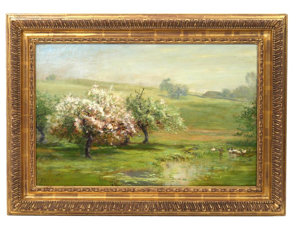 ARTHUR PARTON OIL PAINTING