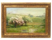 ARTHUR PARTON OIL PAINTING -SP
