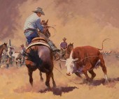 ARTHUR RENSHAW ACRYLIC ON BOAR