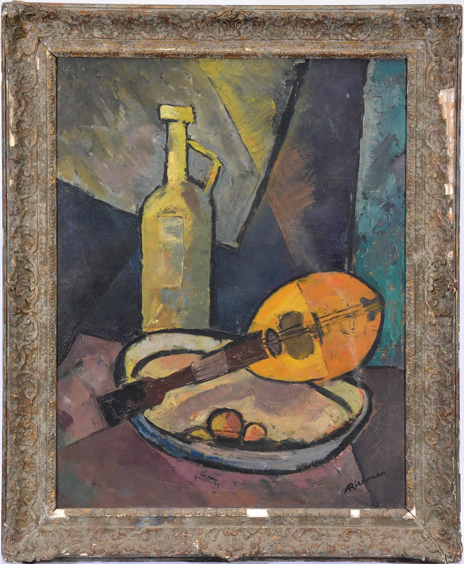 ARTHUR RISSMAN, ORANGE MANDOLIN,