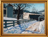 ARTHUR SARNOFF WINTER LANDSCAP