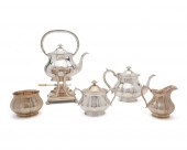 ARTHUR STONE SILVER FIVE PIECE