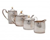 ARTHUR STONE SILVER FOUR PIECE