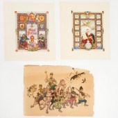ARTHUR SZYK, (3) PRINTS, ONE S