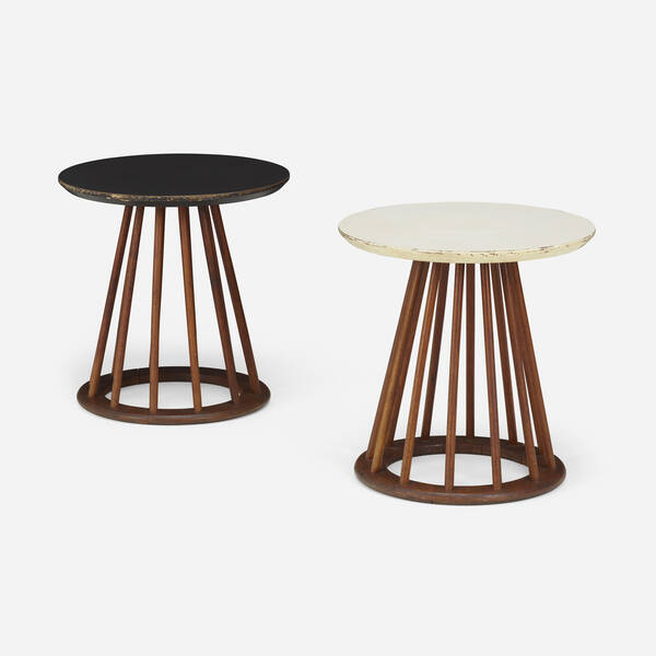 Arthur Umanoff. Stools, set of two.