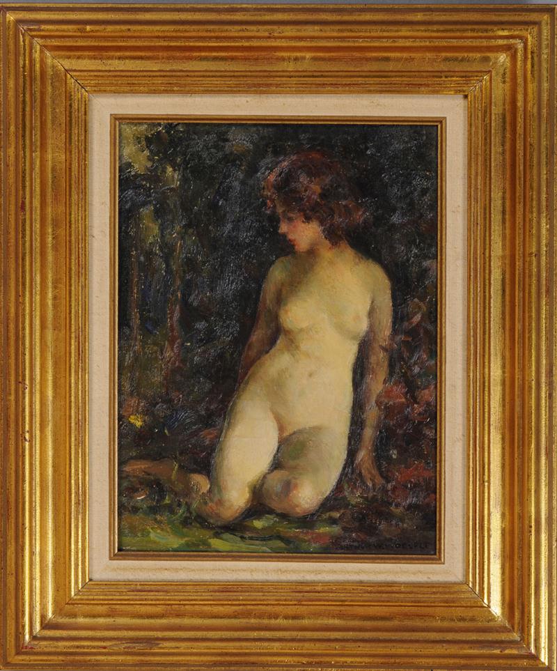ARTHUR W. WOELFLE (1873-1936): NUDE