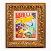 ARTHUR WEEKS O/C  "YELLOW TABL
