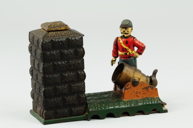 ARTILLERY MECHANICAL BANK