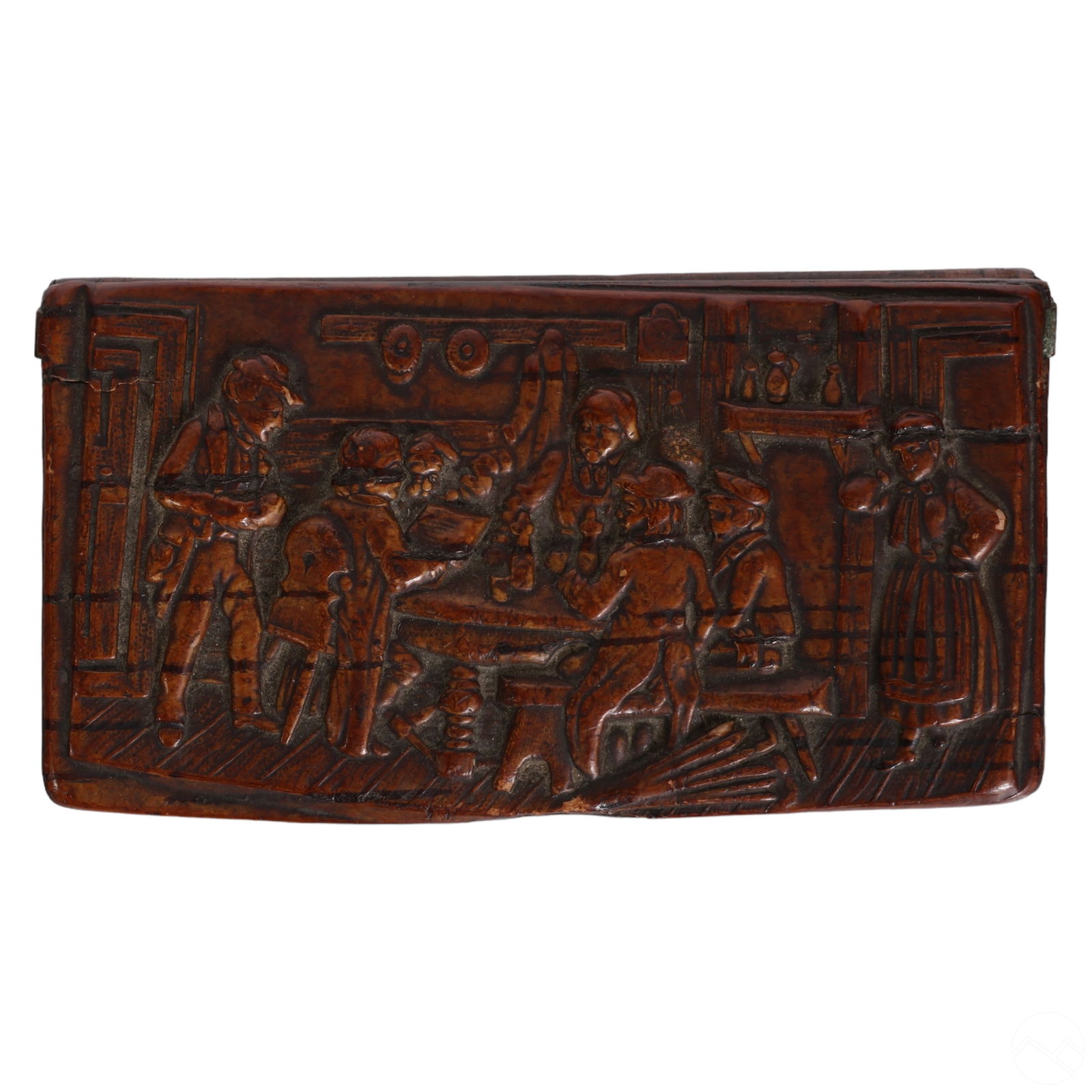 ARTISAN ANTIQUE CARVED WOODEN