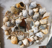 ARTISAN SHELL MIRROR BY ILON S