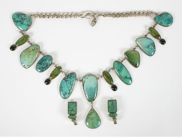 Artisan sterling and turquoise