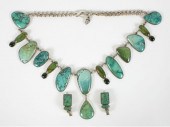 Artisan sterling and turquoise