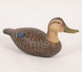 Artist duck decoy; signed "Kuc