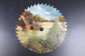 ARTIST PAINTED CIRCULAR SAW BL