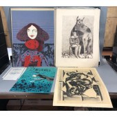 Artist Portfolio 6 pieces of a