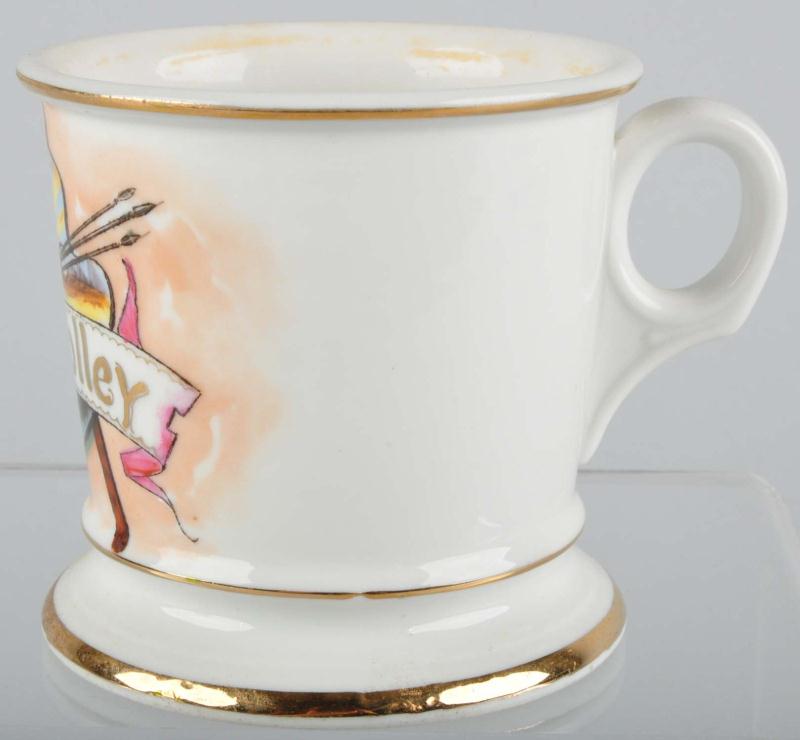 Artist Shaving Mug.  Description