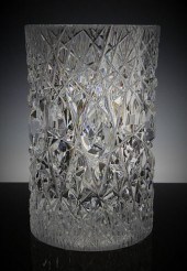 ARTIST SIGNED CZECH CUT CRYSTA