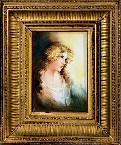 ARTIST SIGNED PLAQUEHard paste