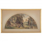 ARTIST UNKNOWN, 19TH C. FETE C