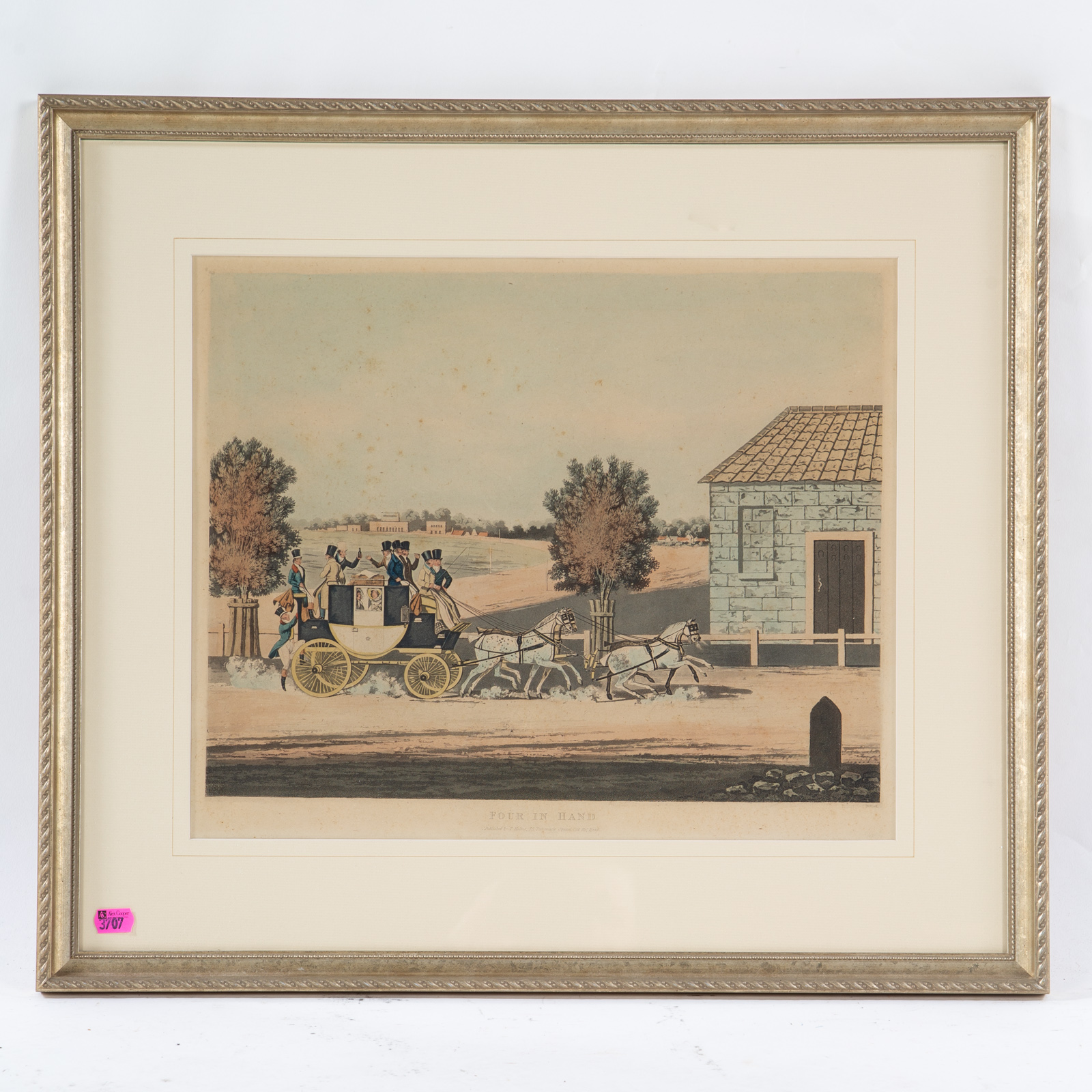 ARTIST UNKNOWN, 19TH C. "FOUR IN