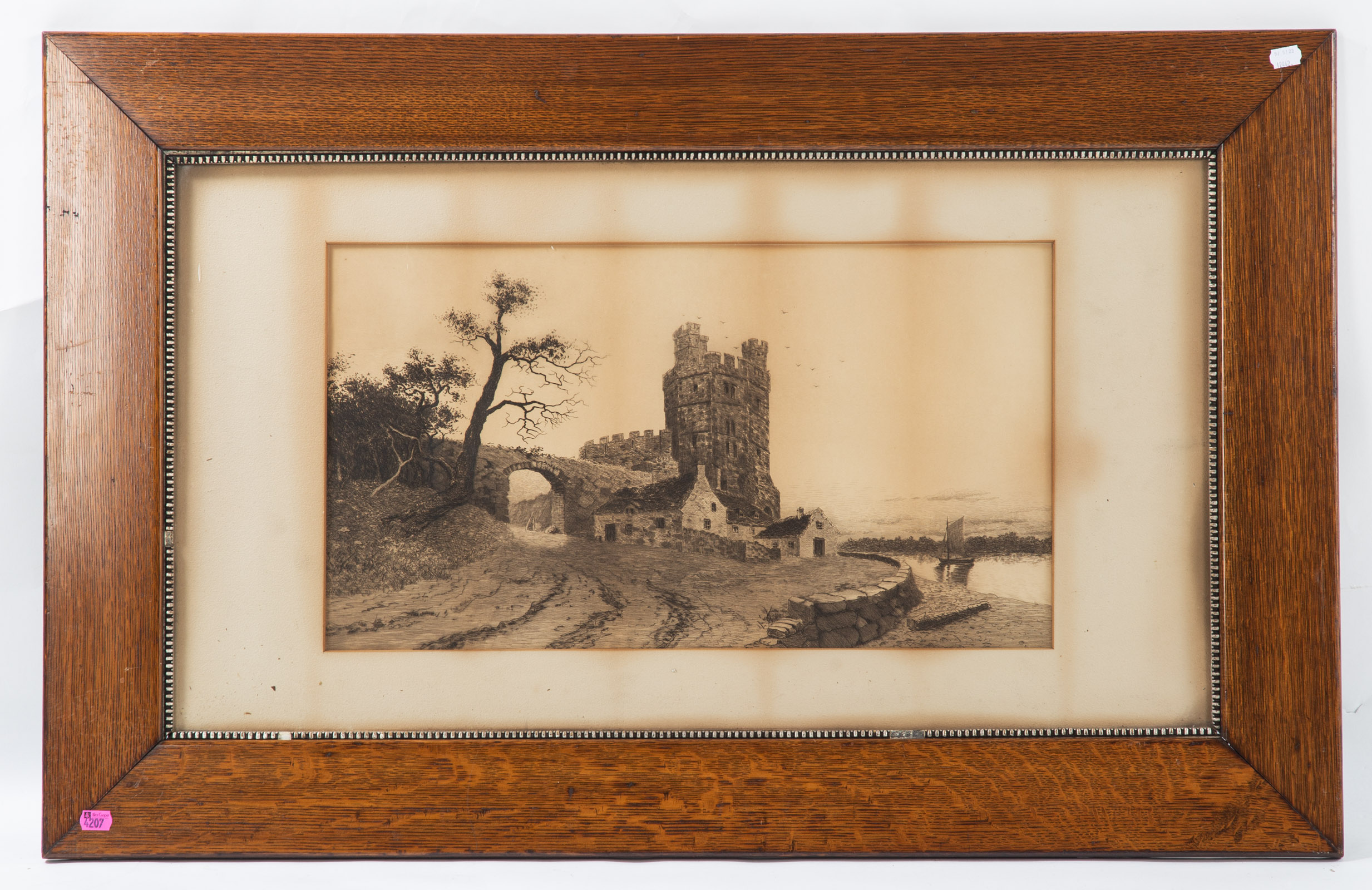 ARTIST UNKNOWN, 19TH C. VIEW OF A