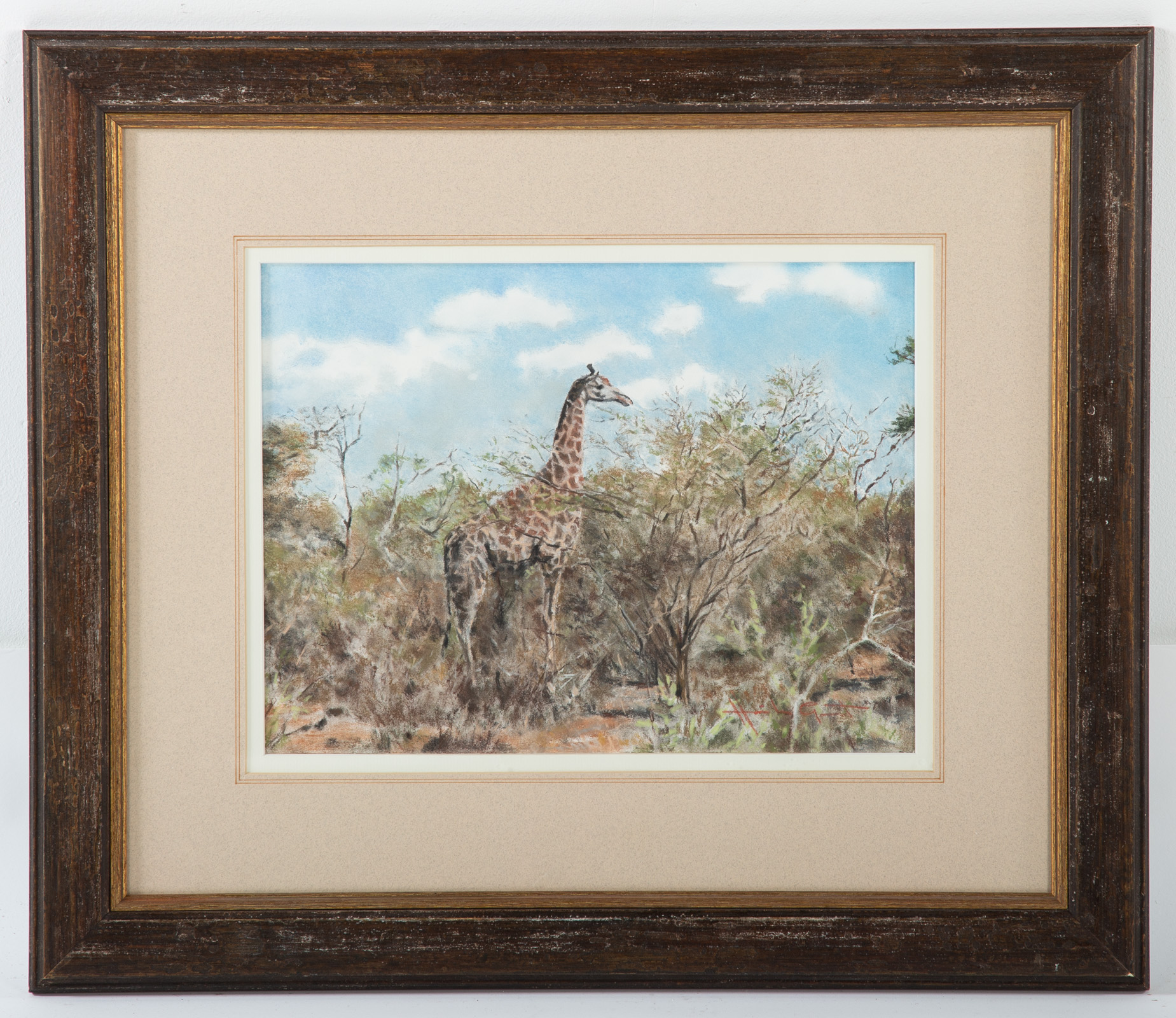 ARTIST UNKNOWN, 20TH C. GIRAFFE,