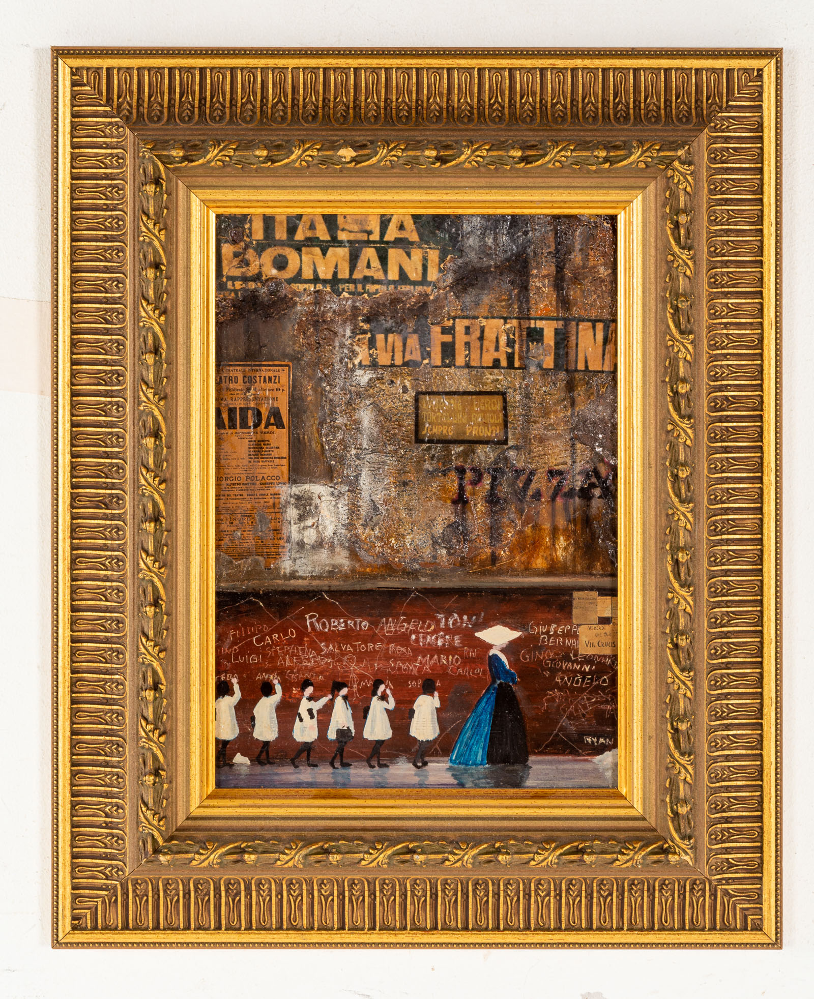 ARTIST UNKNOWN, 20TH C. NUN LEADING