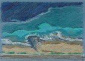 ARTIST UNKNOWN: COASTAL LANDSC
