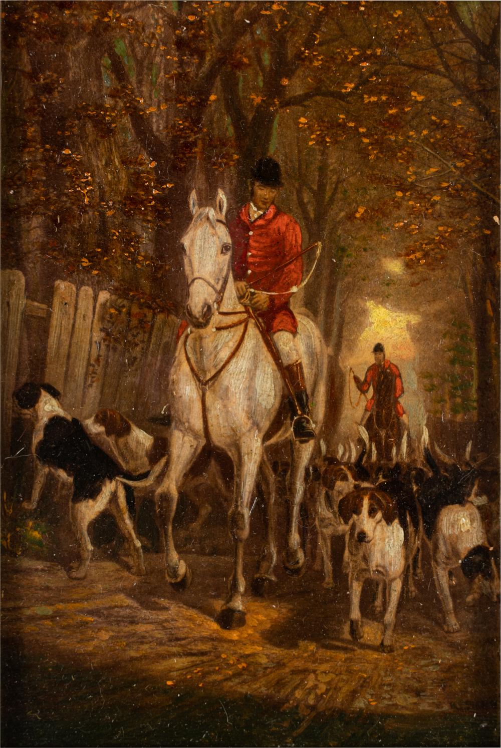 ARTIST UNKNOWN: ENGLISH FOX HUNT