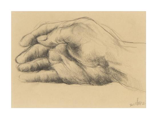 Artist Unknown Hand pencil on paper